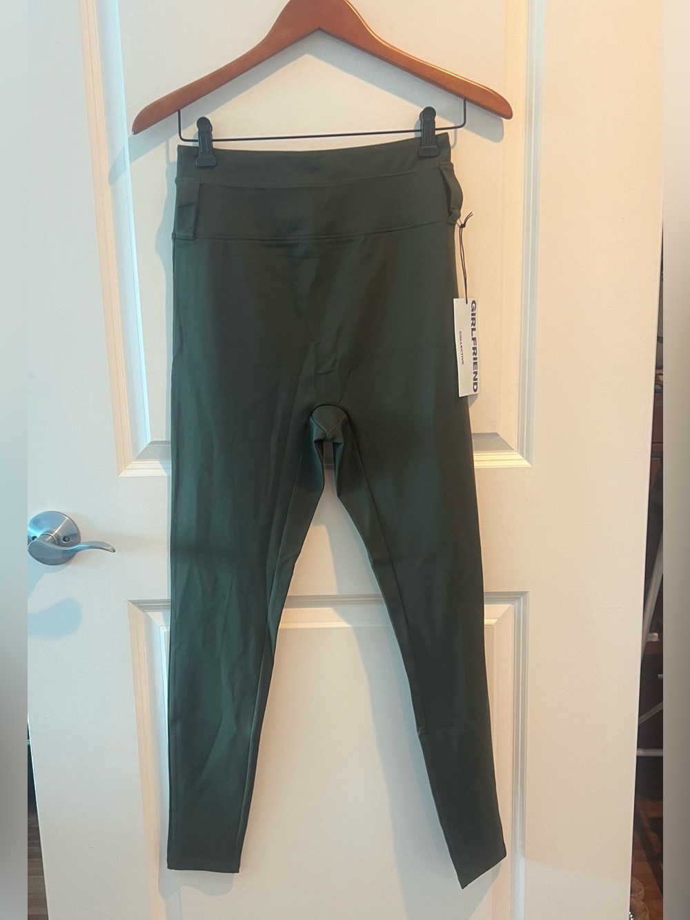 Girlfriend Collective High Rise Belt Loop Compressive Leggings NWT